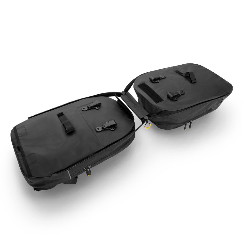 Wozinsky WBB30BK Two-piece Bicycle Trunk Bag Backpack 2in1 30L, Black (11)