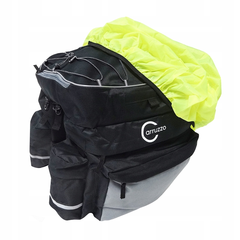 Carruzzo FIT PRO Double-sided Comfortable Bicycle Bag on the Trunk, Black (0)