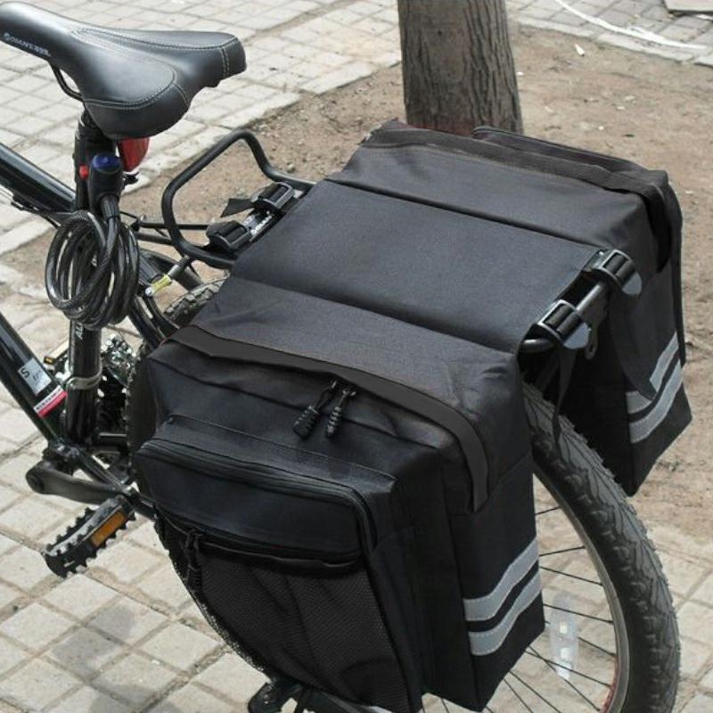 Rear Rack Bike Pannier Bag 46L, Water-Resistant (1)