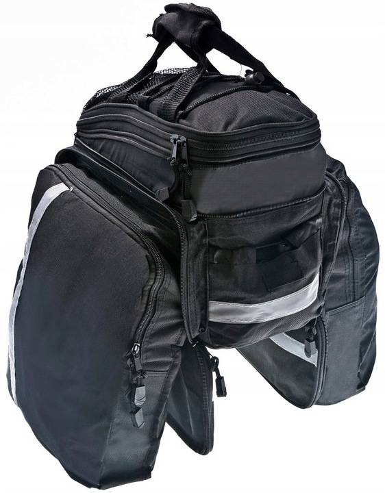 Comfortable Bicycle Bag on the Trunk - 30x25x25cm, Black (5)