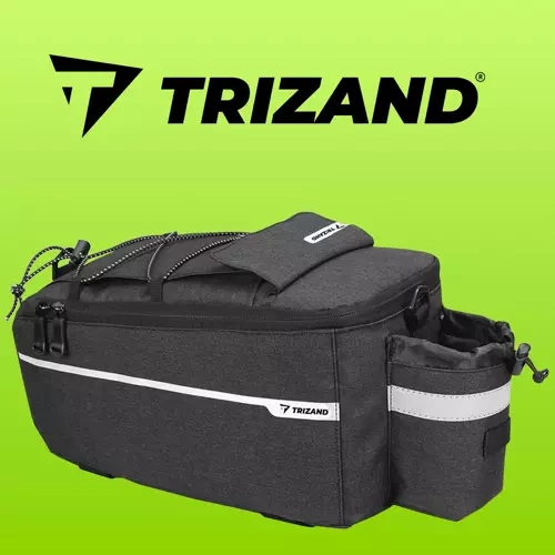 Trizand 20888 Insulated Bike Rack Bag, 9L Thermal Trunk Cooler (2)