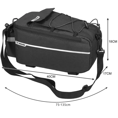 Trizand 20888 Insulated Bike Rack Bag, 9L Thermal Trunk Cooler (3)