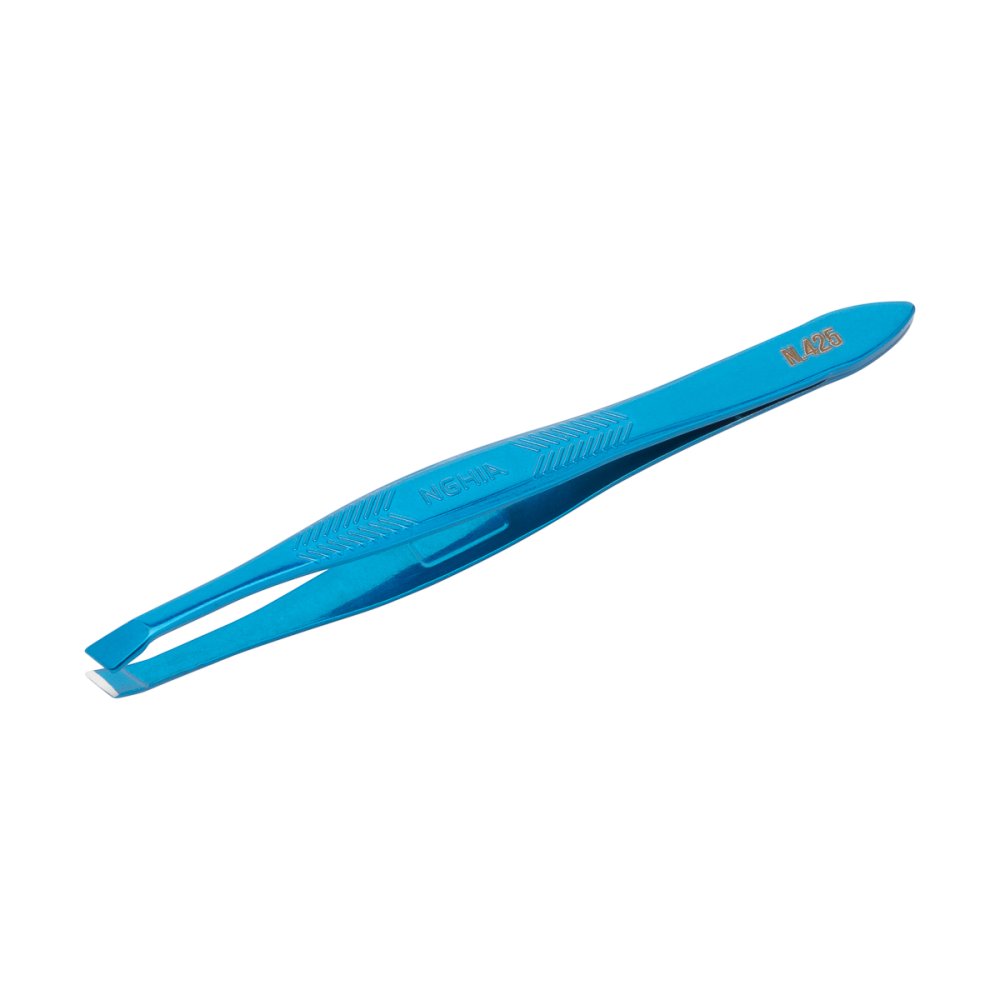 NGHIA N.425 Slanted Tweezers, Blue (0)