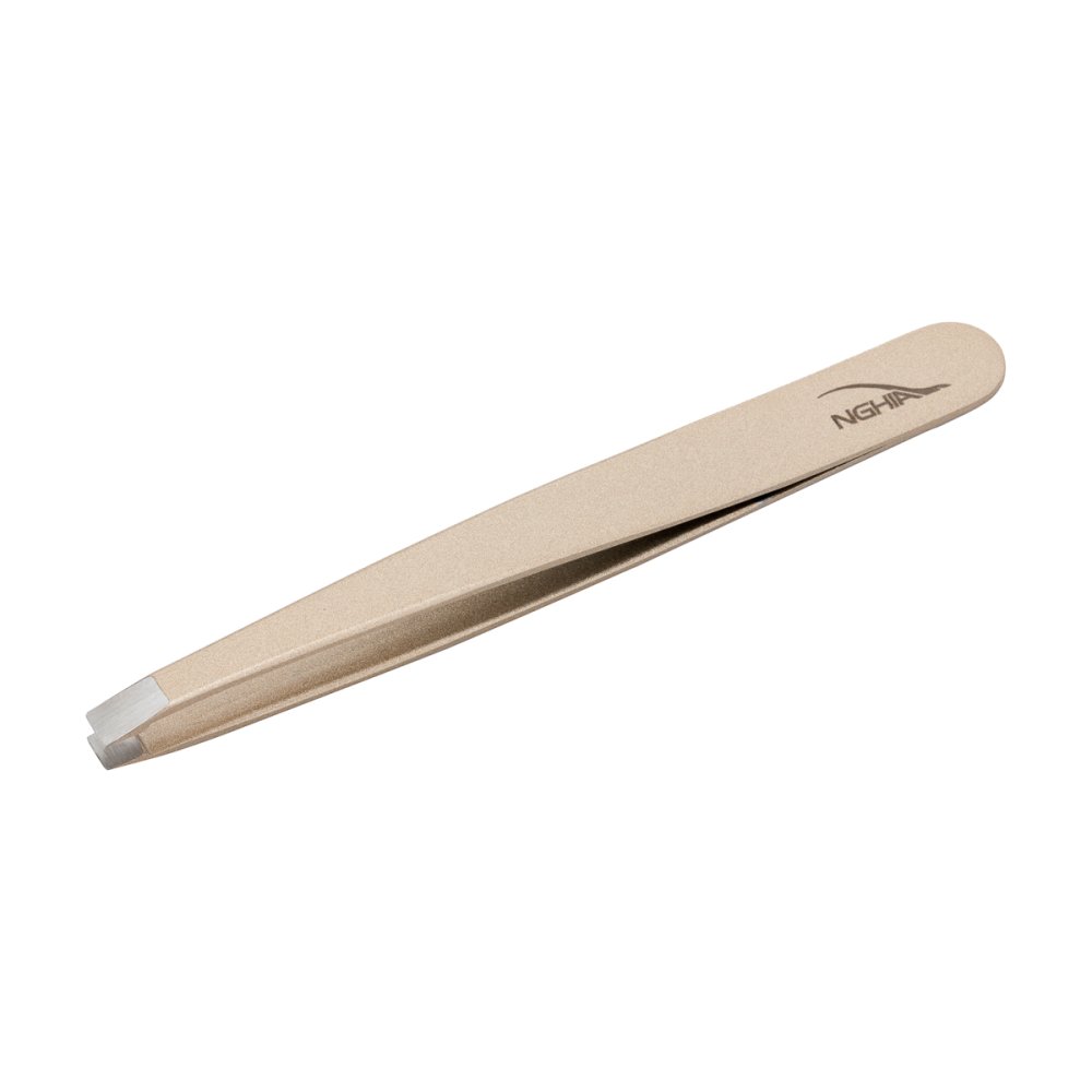 NGHIA N.404 Straight Tweezers, Gold (0)