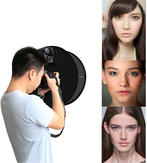 Softbox speedlite flash light foldable diffuser, 45cm (1)