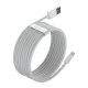 Baseus 2x USB - Apple iPhone Lightning Data Charging Cable 1,5m, White
