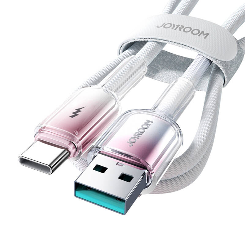 USB-A to USB-C Cable Joyroom S-A42 3A 1.2m White (1)
