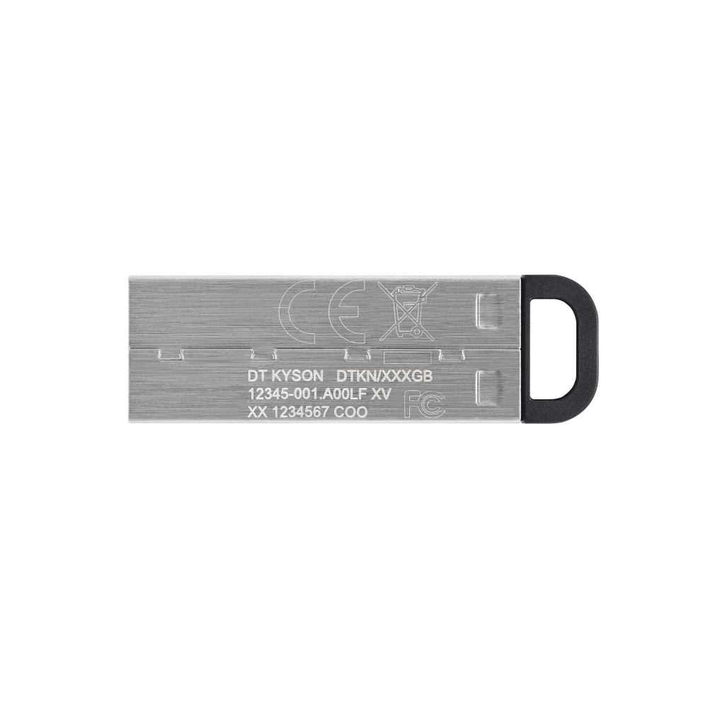 Kingston DataTraveler Kyson 64GB USB 3.2 Flash Drive, Silver (1)