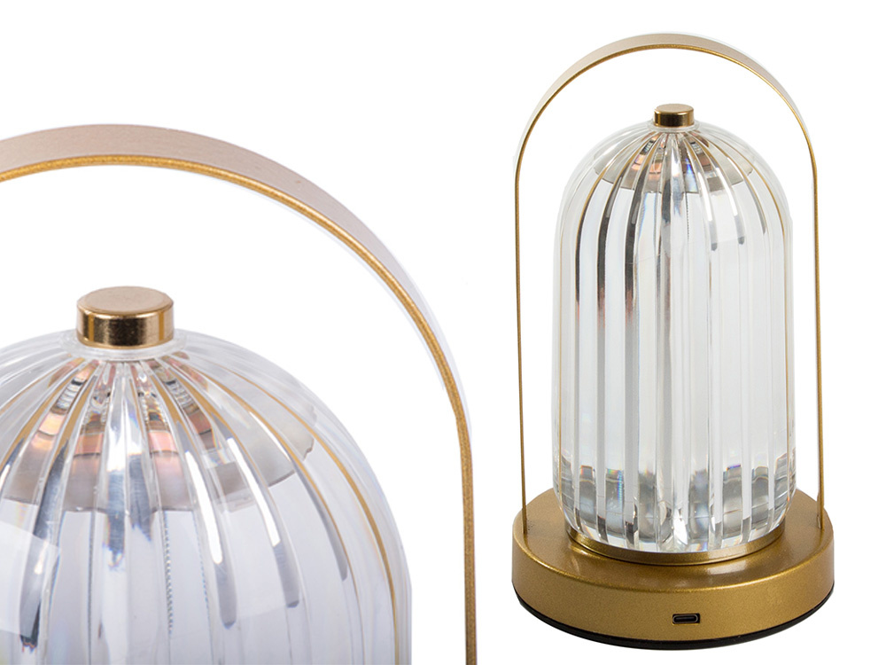 LED Crystal Table Night Lamp with Touch Control and 3 Light Modes (0)