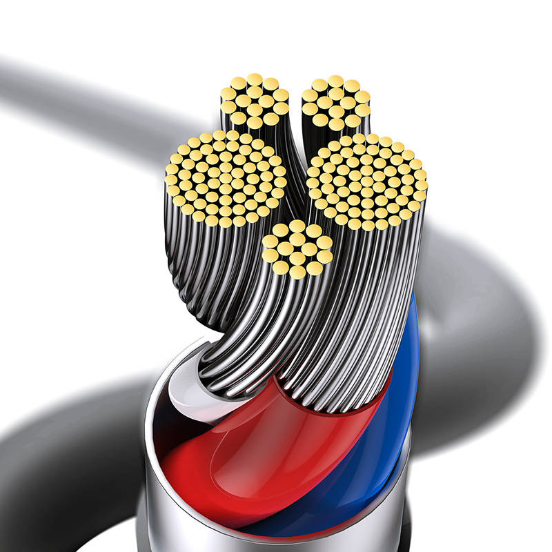 USB-C to Lightning Cable Baseus Jelly CAGD020001 20W 1.2m Black (2)