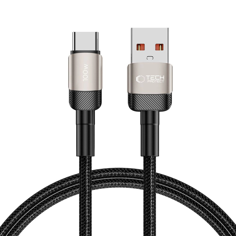 Tech-Protect UltraBoost Evo USB-C / USB-C cable 100W 5A 1m - titanium