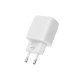 Tech-Protect C20W USB-C PD 20W / USB-A QC 3.0 Charger with USB-C / Lightning Cable - White