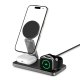 Tech-Protect QI15W-A47 MagSafe 3in1 Inductive Charger + USB-C Cable - Black