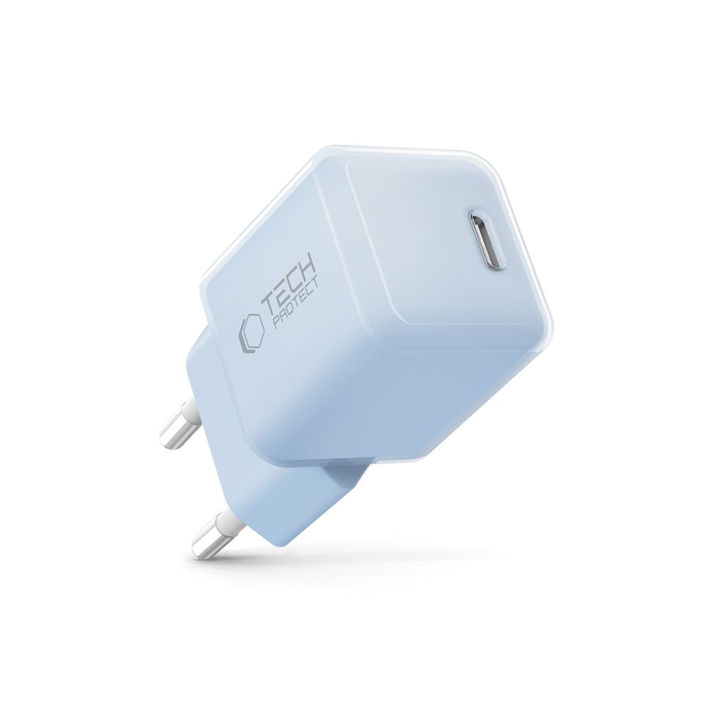 Tech-Protect NCM25 USB-C PD 25W Wall Charger - Blue (0)