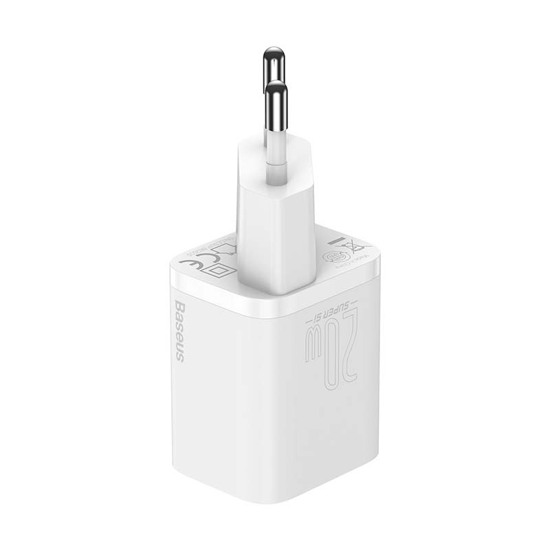 USB-C Fast Charger Baseus Super Si 1C 20W White (2)