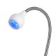 Glow Snake UV Manicure Desk Lamp 3 W, White (395 nm, with Flexible Holder)