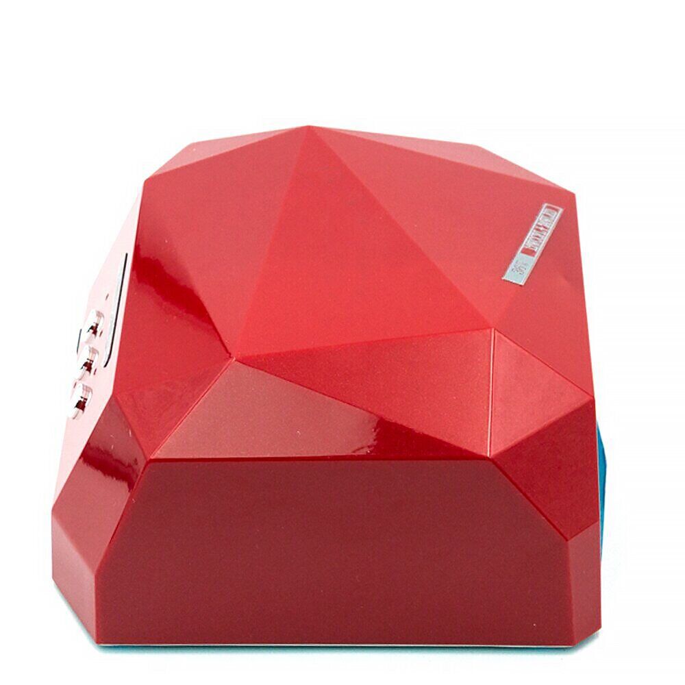 CCFL + UV/LED Manicure & Pedicure Lamp 36 W, Red (LED 24 W + CCFL 12 W) (1)