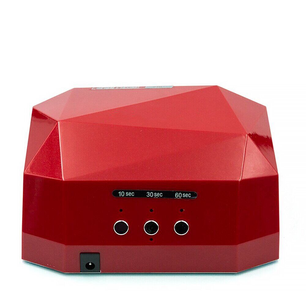 CCFL + UV/LED Manicure & Pedicure Lamp 36 W, Red (LED 24 W + CCFL 12 W) (2)