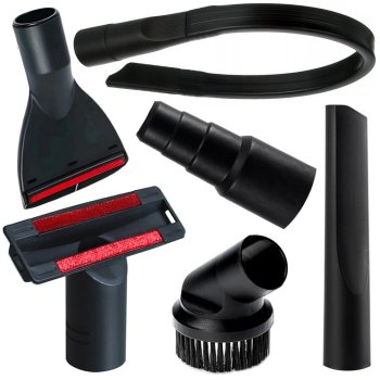 Universal 6-Piece Vacuum Cleaner Attachment Kit with Adapter