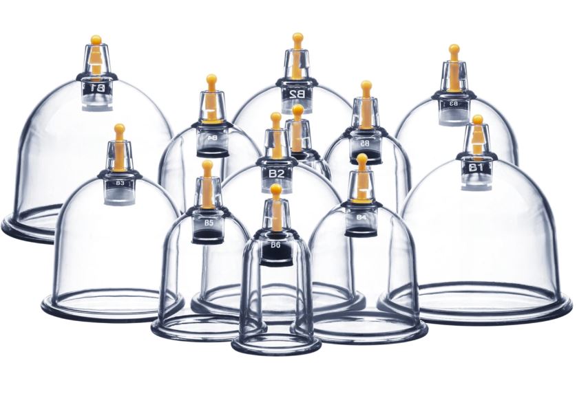 4Fizjo Acupuncture Vacuum Massage Bubbles Jars Cans, 12 pcs (5)