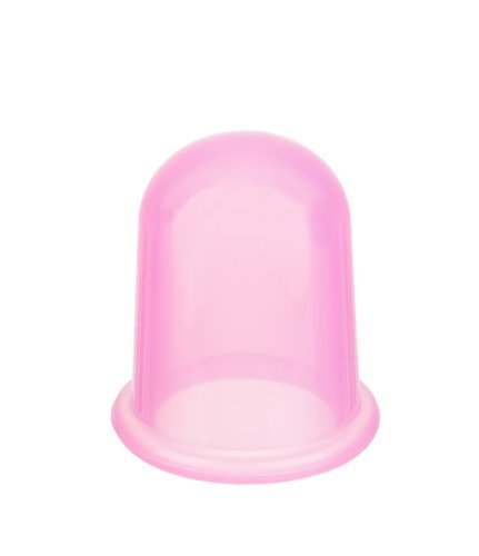 Silicone Vacuum Suction Body Face Massage Cups 4 pcs + Manual Anti Cellulite Massage Roller, Different Colors (6)