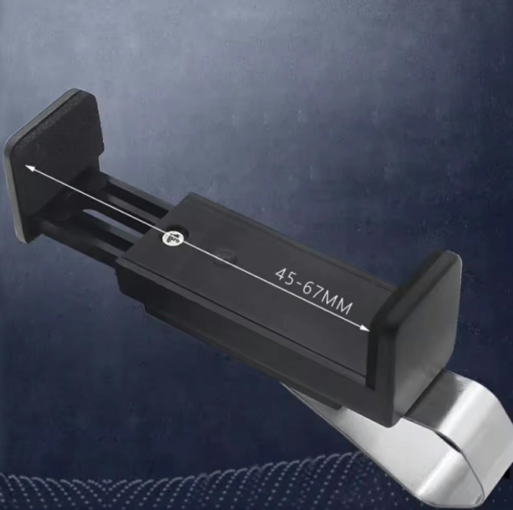Universal Gate Remote Holder with Sun Visor Clip, Black (3)
