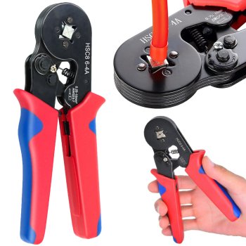 Cable ferrule crimping tool 0.25–10mm²