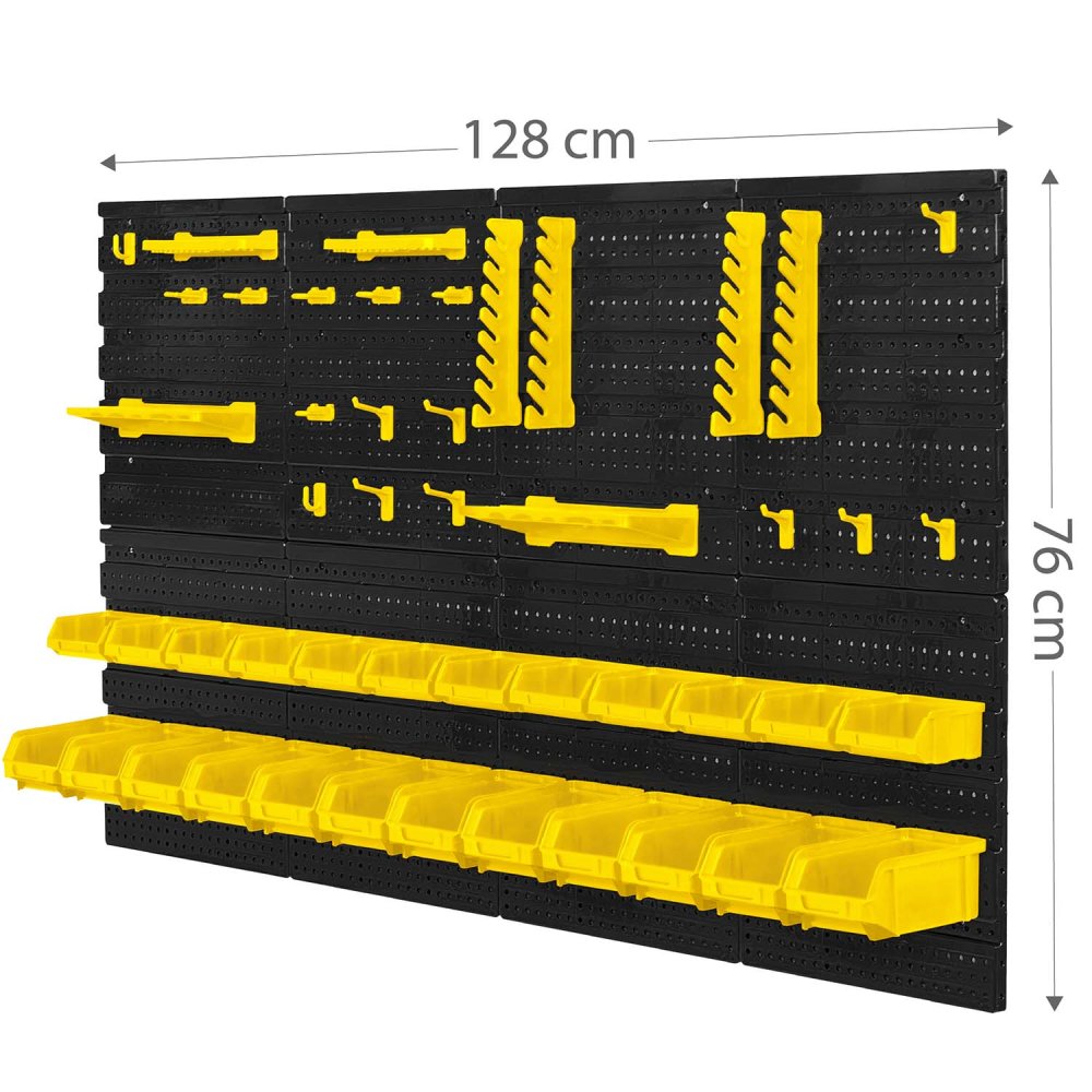 Workshop Tool Board Wall Organizer 128 x 76 cm Humberg HM-580 (2)