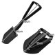 Trizand 23830 Folding Survival Shovel 3-in-1 with Pickaxe and Saw