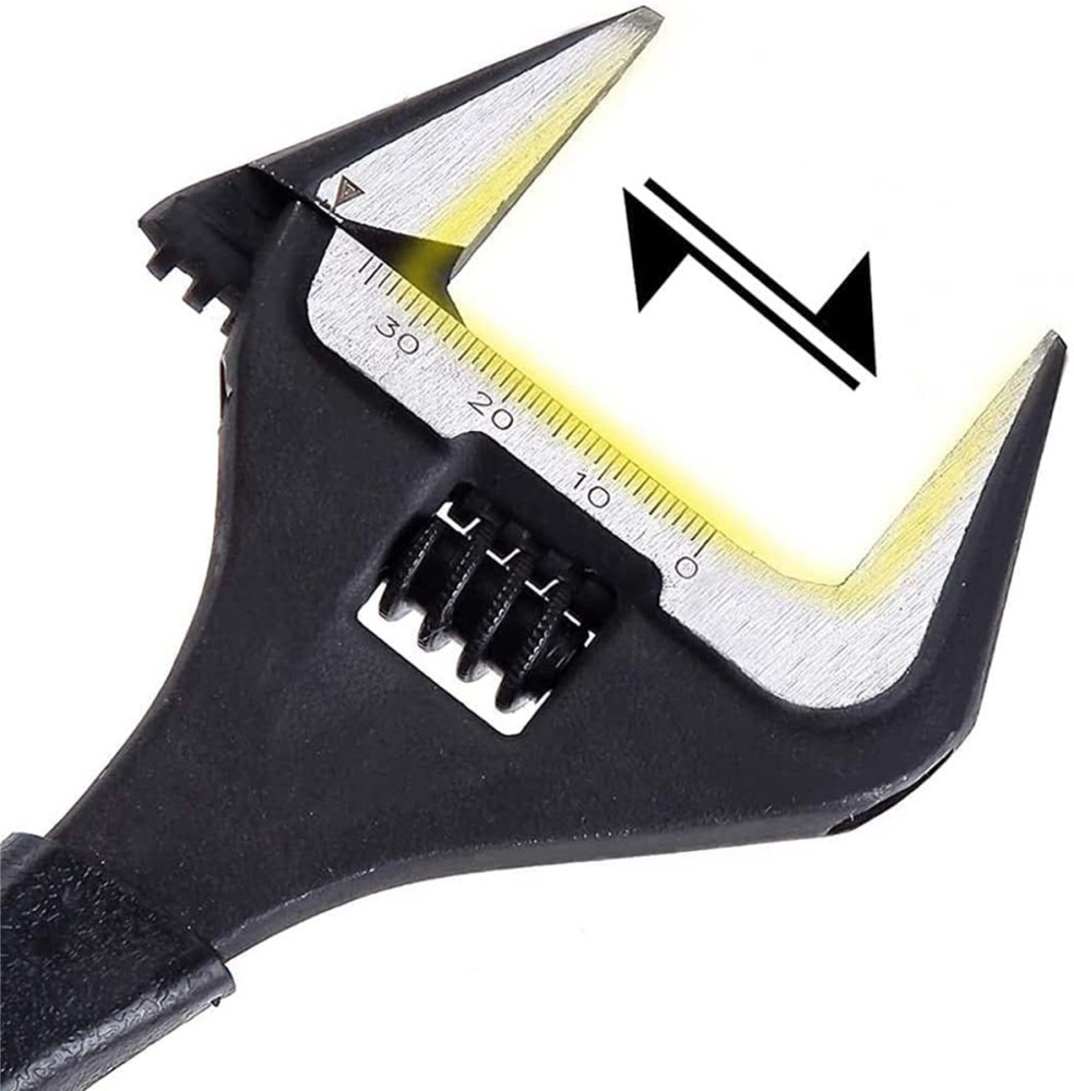 Adjustable adjustable wrench 8" 38mm (0)
