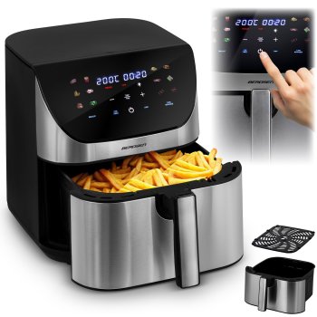 Air Fryer Berdsen BD-659, 8 L, 1700 W, Silver