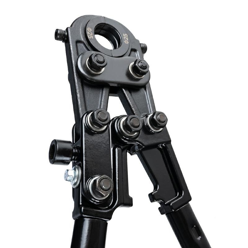 Pipe Crimping Tool for PEX Multilayer Pipes 16-25 mm with U-Type Dies (1)