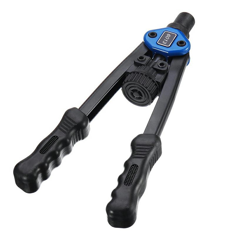 Hand Rivet Nut Tool Kit with 7 Mandrels and Assorted Rivnuts M3-M12 (2)