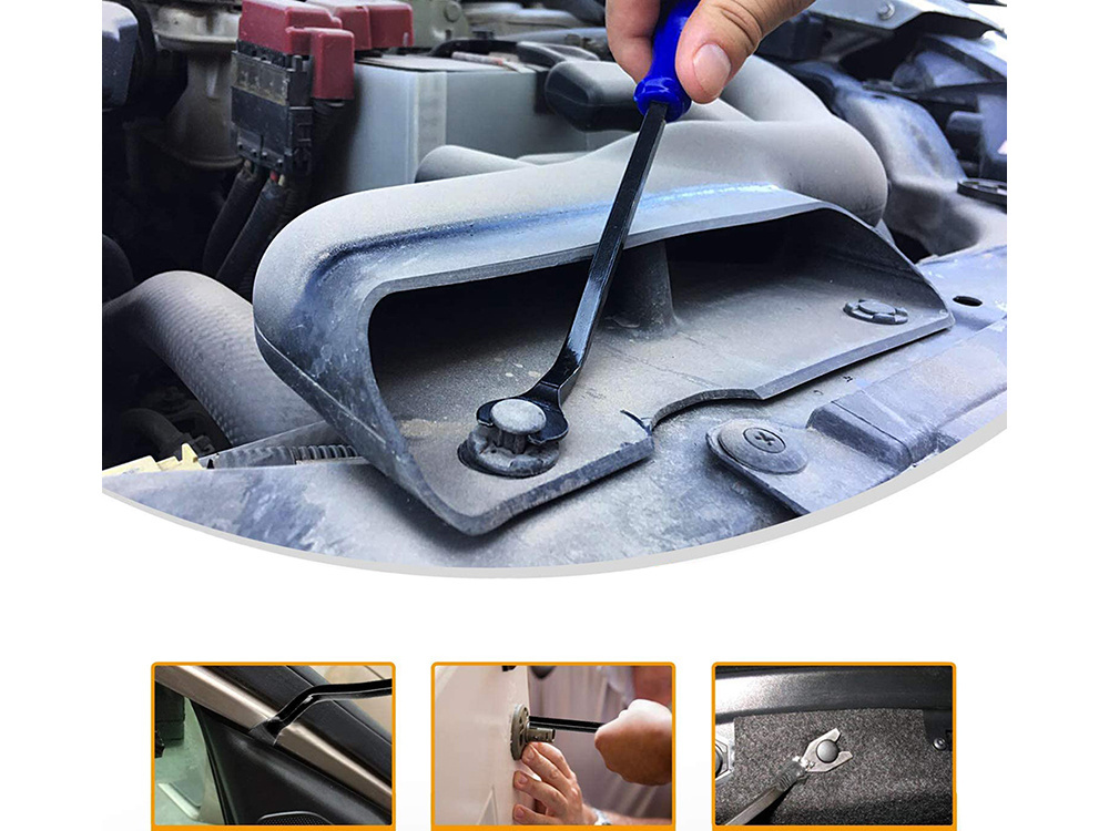 Car trim removal tool set, 32 pieces, blue (0)