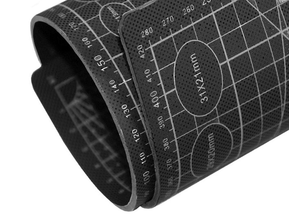 Double-sided self-healing cutting mat for modeling A2, 45x60 cm, black (2)