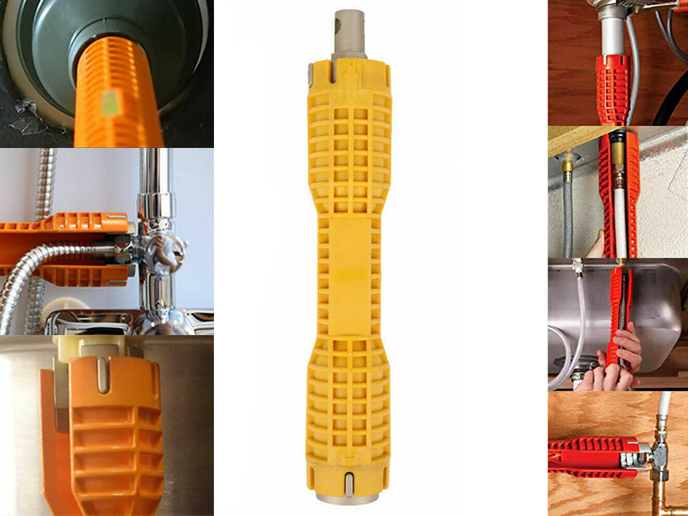 Multi-Purpose Under Sink Wrench for Faucet and Sink Installation (1)