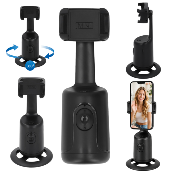 Auto Face Tracking Phone Tripod 360° Smart Stabilizer