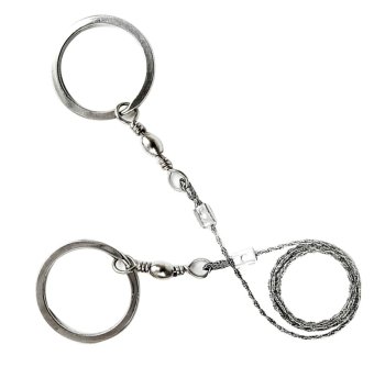 String Hand Saw Survival Travel, Stainless Steel, 56 cm