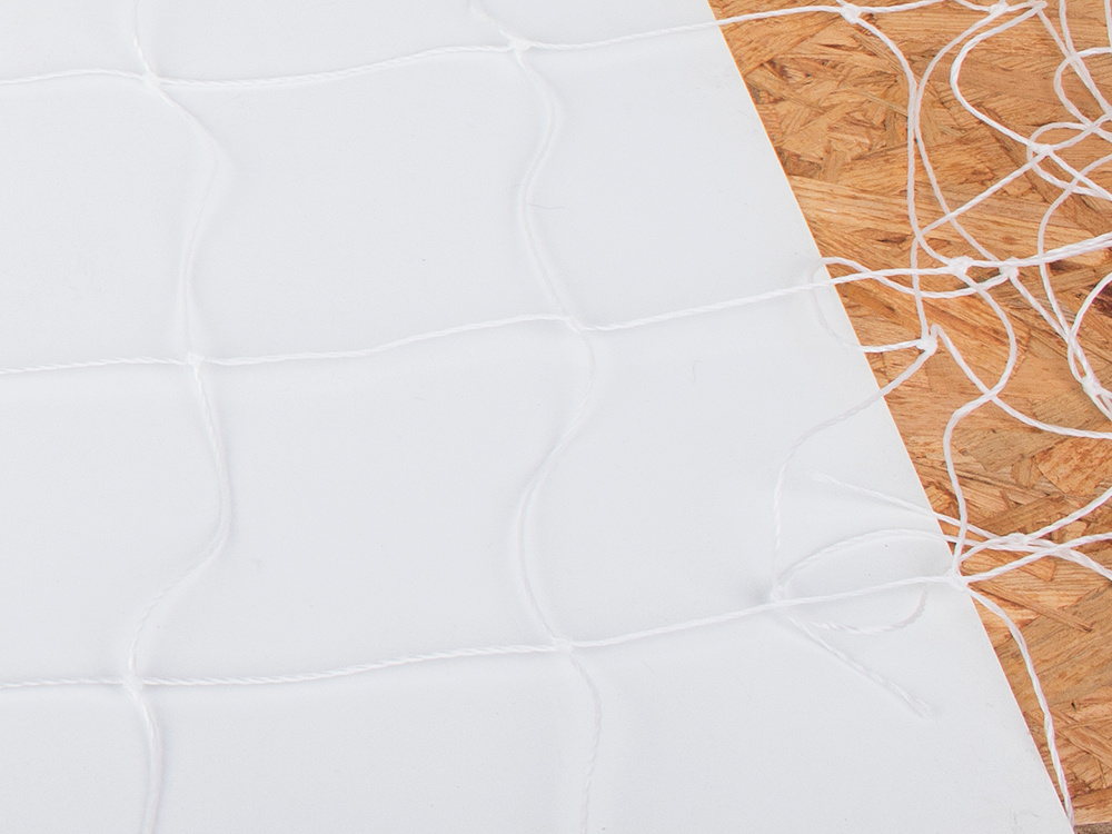Beach Volleyball Net 9.5m, White (6)