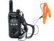 Baofeng BF-T17 PMR walkie talkie set with flashlight, 2 pcs, black