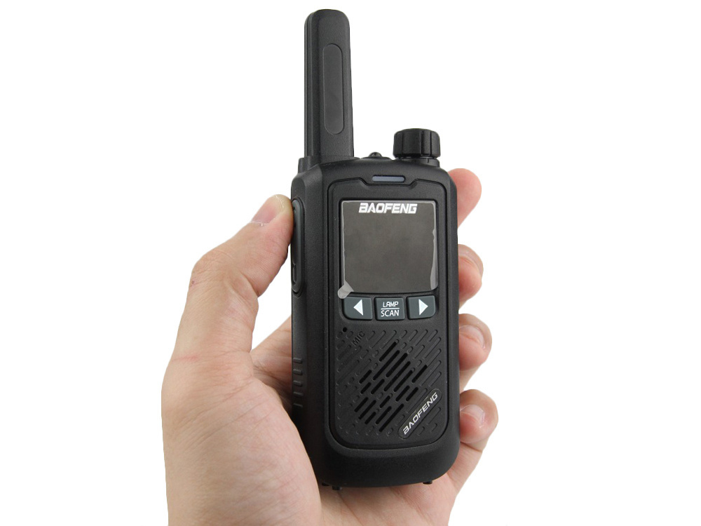 Baofeng BF-T17 PMR walkie talkie set with flashlight, 2 pcs, black (0)