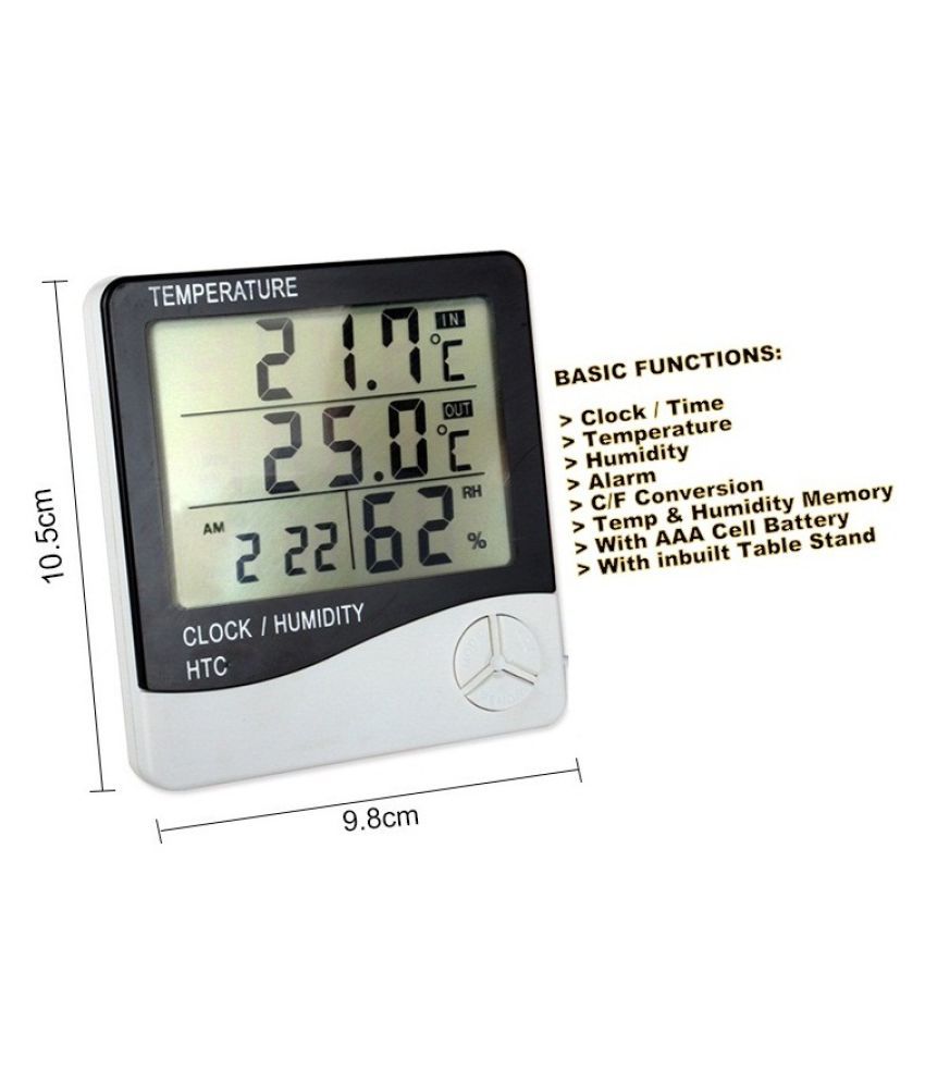 Weather station clock thermometer (0)