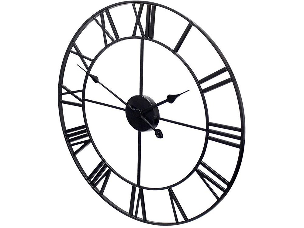 Large Stylish Wall Clock with Roman Numerals, 60cm (3)