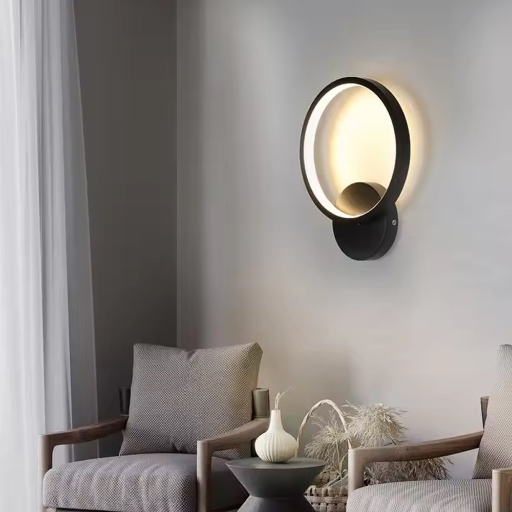 Wall LED Light Lamp Chandelier 12W, Black (2)