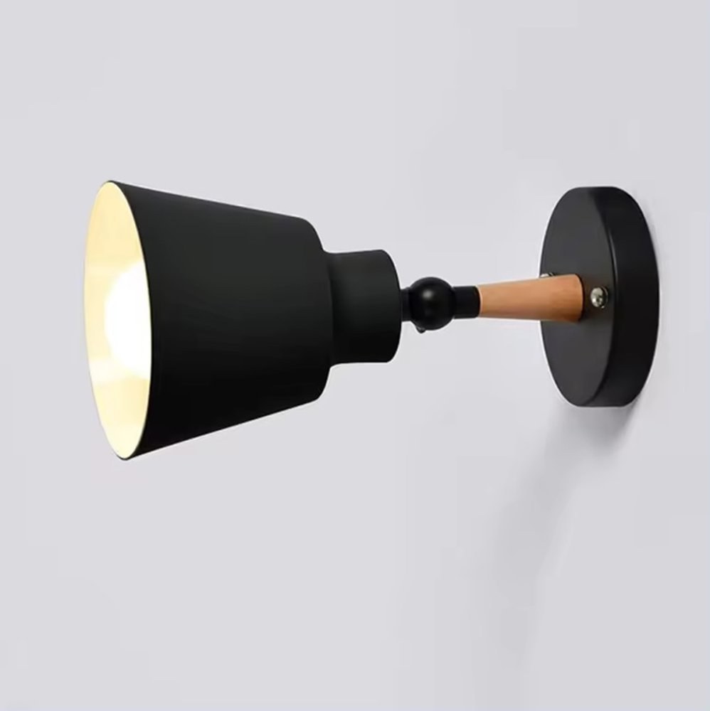 Loft Style Wall Lamp, Matte Black (1)