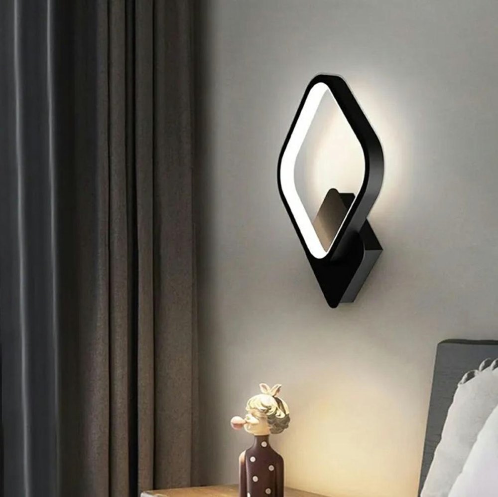 Wall LED Light Lamp Chandelier 14W, Black (0)