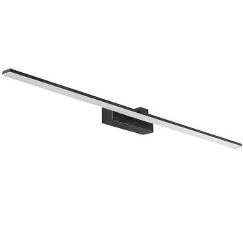 Over the Mirror LED Lamp Light for Bathroom 60cm, Black
