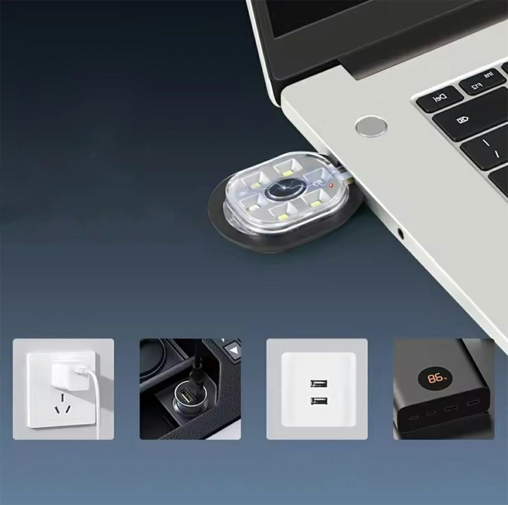 Rechargeable LED Beanie Hat with Headlamp, Black (3)