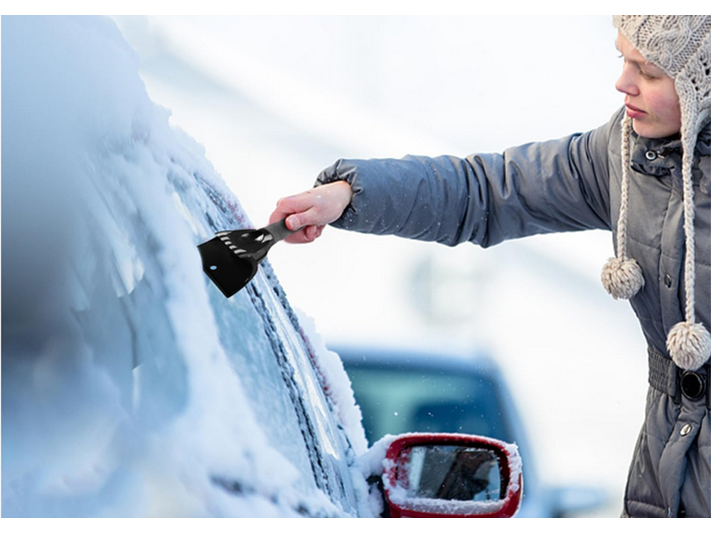 Ice Snow Scraper for Car Windshield, Mix Colour (2)