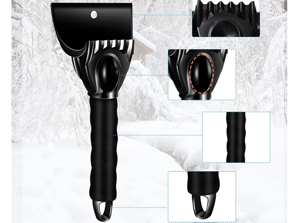Ice Snow Scraper for Car Windshield, Mix Colour (4)